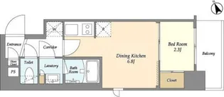 エル・セレーノ品川西大井【1階】の間取り