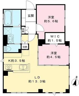 Vieuno TN【1階】の間取り