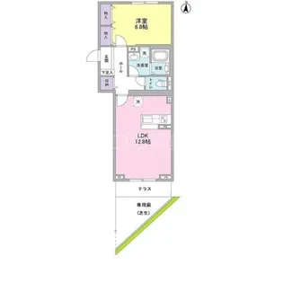 Casa Lupinus【1階】の間取り