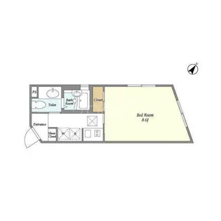 ラクラス洗足【4階】の間取り