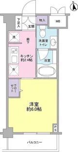 Mark Forest【3階】の間取り