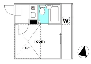ライフピアベルストーク【101号室】の間取り
