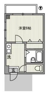 フローラ【2階】の間取り