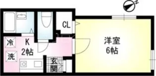 MODULOR馬込【2階】の間取り