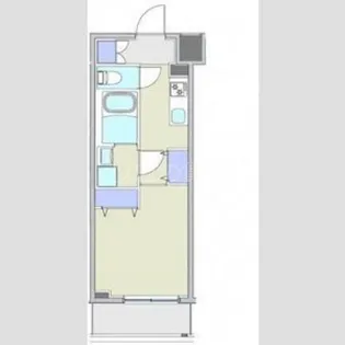 クレヴィスタ多摩川【6階】の間取り