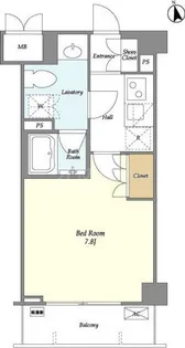 サンハイム雪が谷大塚【2階】の間取り
