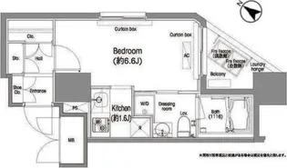 コンフォリア西蒲田【9階】の間取り