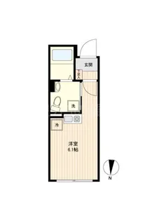 ジェムストーン池上【3階】の間取り