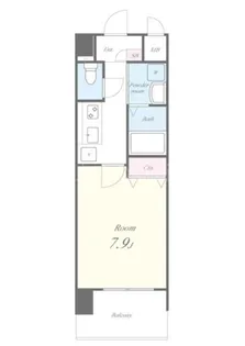 エリヴィエール【11階】の間取り