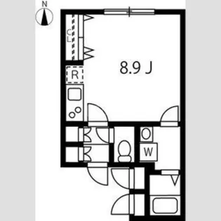 リーガランド大岡山【2階】の間取り