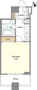 LaSante池田山【9階】の間取り