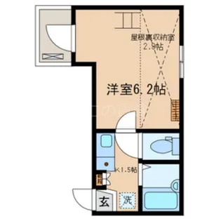 マーレ大森町【3階】の間取り