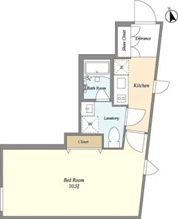 The Aigrette Minami‐Kamata【3階】の間取り