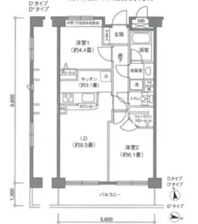 ステラコート【2階】の間取り