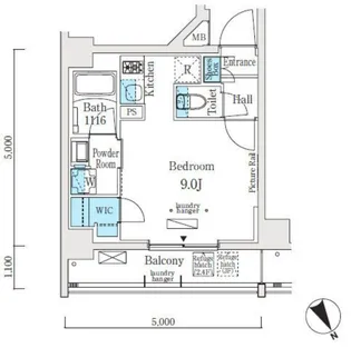 ソラニテ馬込【3階】の間取り