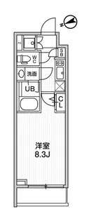weave place SHINKAMATA【7階】の間取り