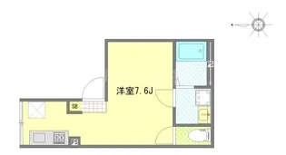 アピチェ大森【1階】の間取り