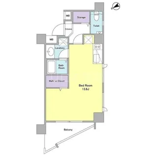 スタイリオ下丸子【2階】の間取り