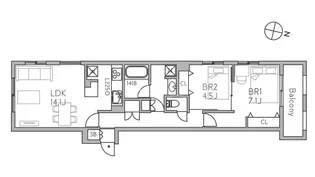GranDuo田園調布6【3階】の間取り