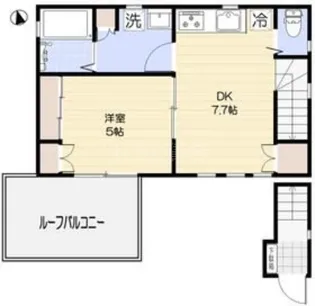 大田区東糀谷5丁目住宅【1階】の間取り