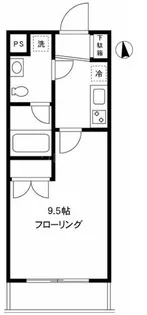 ミテッツァ大森Ⅱ【5階】の間取り