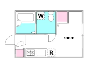 フレグランスカマタ【202号室】の間取り