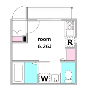 TKハウゼ平和島【203号室】の間取り