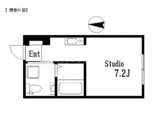 Bonds Stages 千鳥町【101号室】の間取り