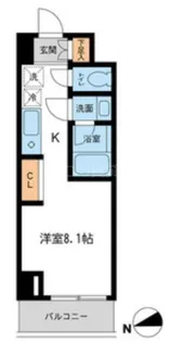 レジデンス雪谷大塚【3階】の間取り