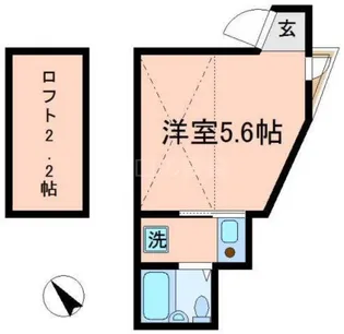 シャンテ蒲田【3階】の間取り