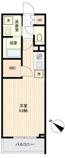 Live geo下丸子【1階】の間取り