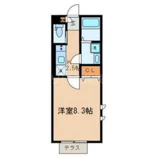 Villa UK【1階】の間取り
