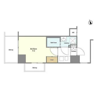 KDXレジデンス中延【5階】の間取り