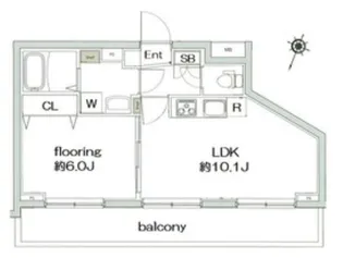 グランヴァン西馬込Ⅲ【5階】の間取り