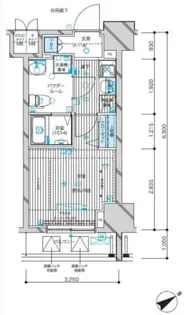 メインステージ蒲田Ⅵエグザ【3階】の間取り