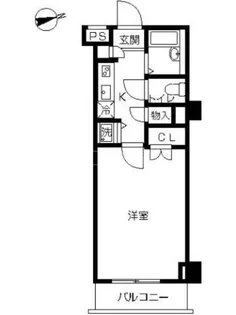 スカイコート蒲田第7【4階】の間取り