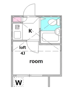 LIEBE HOUSE【105号室】の間取り