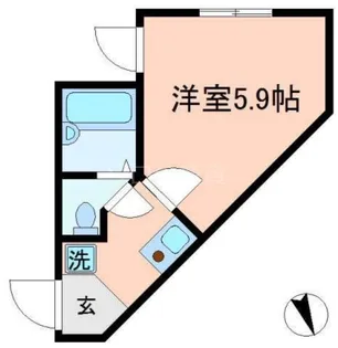 テラス久が原【1階】の間取り