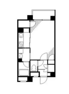 ベルウッド多摩川【3階】の間取り