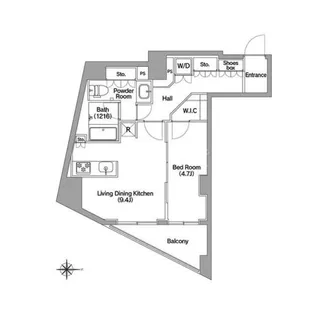 コンフォリア馬込【2階】の間取り