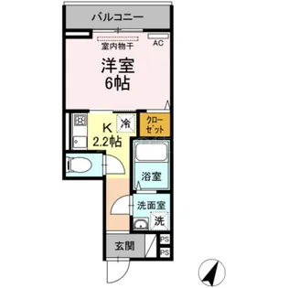 CHOU CHOU【3階】の間取り