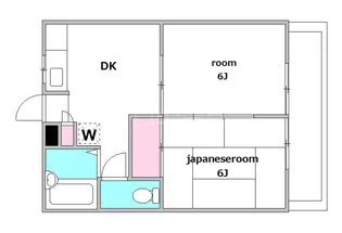 アデナ西蒲田【203号室】の間取り