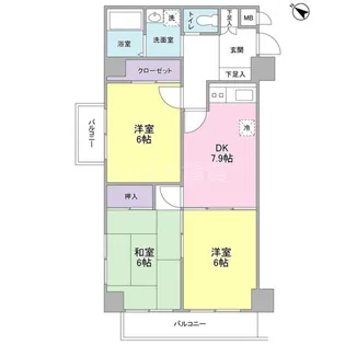 メゾン・ムラセ【2階】の間取り