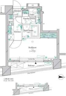 ガリシア大森East【9階】の間取り