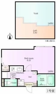 グランクオール東蒲田【2階】の間取り