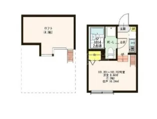 Forward Field 羽田【1階】の間取り