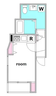 FERIO西蒲田【201号室】の間取り
