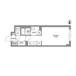 タスキ リシェス 池上【2階】の間取り