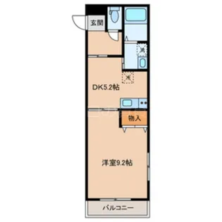 アルバ千鳥【2階】の間取り