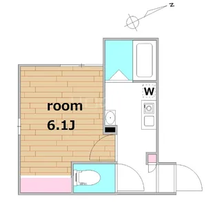Gran Segreto Ⅰ【203号室】の間取り